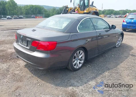 2011 BMW 328I из США, поврежденный, VIN WBADW7C57BE545647